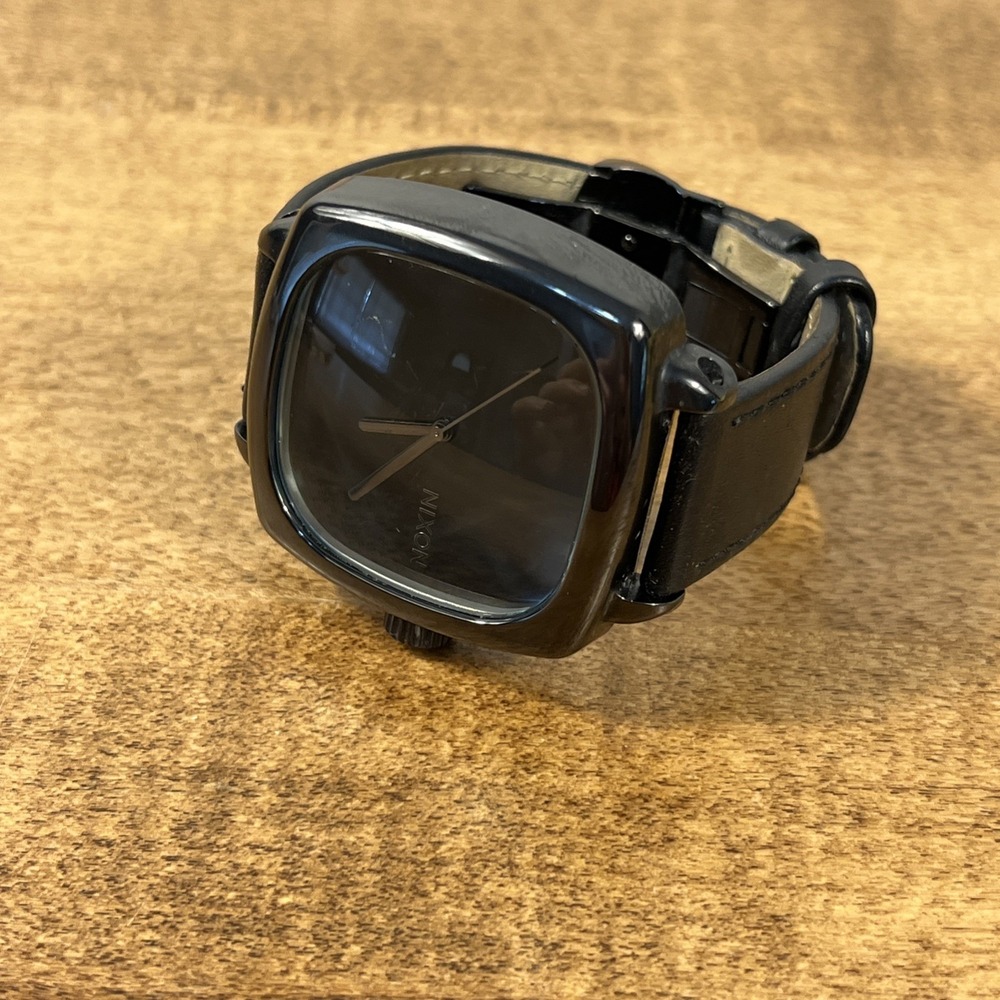 Men's Nixon Hot Stepper The Ceramic Shutter 42mm Square Case Ceramic Watch
